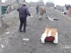 Відео перших хвилин після обстрілу Покровська 6 січня показали в поліції