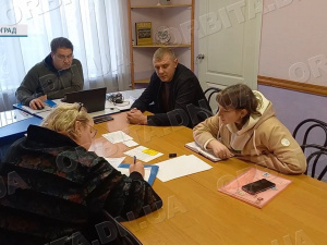 Найбільше питань – майнових: начальник Мирноградської МВА провів прийом громадян