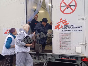 «Лікарі без кордонів»: меддопомага евакуйованим та мешканцям прифронтової зони