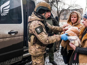 «Білий янгол» проводить евакуацію людей з найнебезпечніших куточків Донеччини