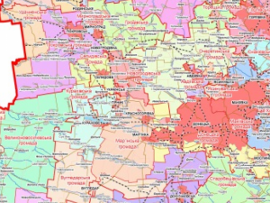 Опубликован утвержденный перспективный план Донецкой области. Какие ОТГ появятся в Покровском районе?
