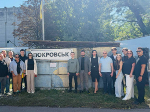 У Дніпрі відкрили пам’ятний знак «Покровськ», який став частиною музейної експозиції