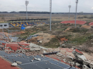 66 спортивних об`єктів Донеччини пошкоджено або зруйновано – ДонОДА