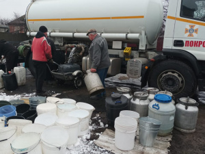 Про підвіз питної води в селах Покровської громади 24 січня
