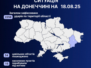 Троє людей загинули, сім зазнали поранень унаслідок масованих обстрілів Донеччини