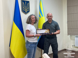 У рамках завершення місії в Україні до Покровська завітала Деніз Браун
