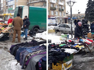 Муніципальна варта розбиралась зі стихійною торгівлею у центрі Покровська