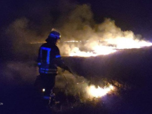 За минулу добу на Донеччині сталося 25 пожеж, 9 з яких – у природних екосистемах