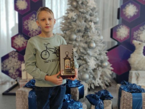 Победитель розыгрыша от Telegram-канала Pokrovsk.news передал приз сыну друга