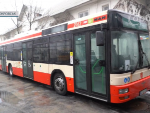 Покровськ отримав два автобуси в подарунок від польського Гданська