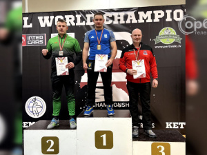 Гирьовик Леон Білицький виборов 3 золоті медалі на Чемпіонаті світу