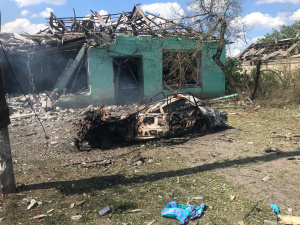 Окупанти обстріляли 10 населених пунктів Донеччини: одна людина загинула, 14 поранено