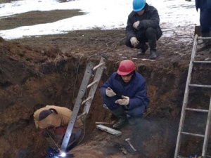 Специалисты Покровского РПУ «Воды Донбасса» устранили аварию на ЮДВ в районе боевых действий