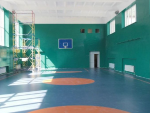 К новому учебному году в ОШ №6 Мирнограда появится современный спортзал
