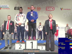 Тріумф українського спорту. Георгій Тунік з Мирнограда - Чемпіон Європи з жиму лежачи