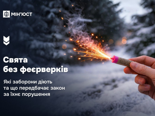 Свята без феєрверків: які заборони діють та що передбачає закон за їхнє порушення