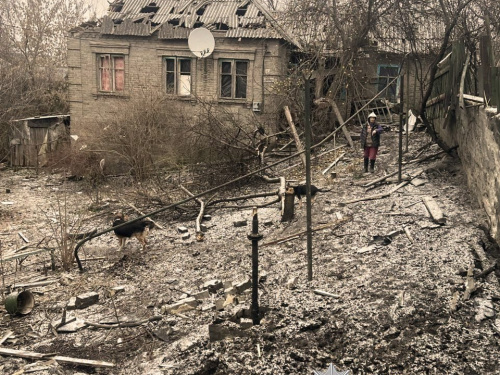 Одна людина загинула та п’ятеро поранені внаслідок російських обстрілів Донеччини 23 грудня
