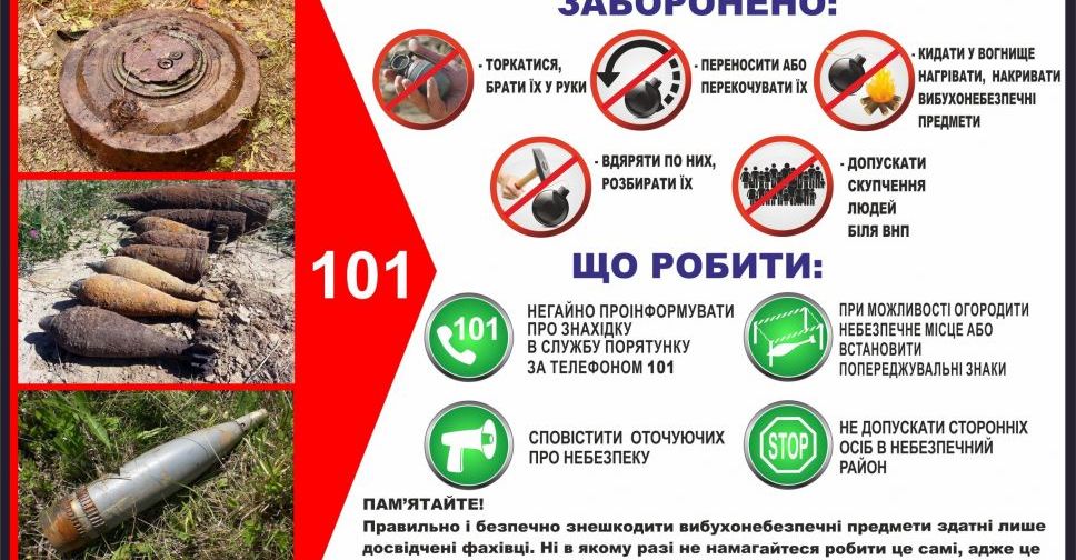 Рятувальники нагадують про небезпеку вибухових предметів. Новини Покровська  і Донбасу | POKROVSK.NEWS