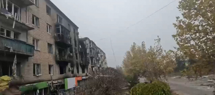 Фото Покровська наприкінці 2025 року