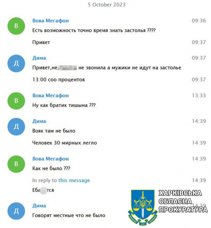 Прокуратура та СБУ встановили осіб, які навели російську ракету на кафе у с. Гроза на Харківщині
