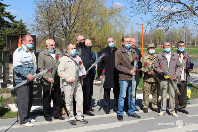 В Покровске чествовали ликвидаторов аварии на Чернобыльской АЭС