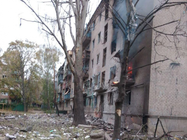 2 жовтня на Донеччині російські обстріли вбили 1 та поранили 4 мирних мешканців