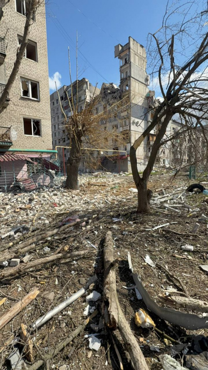 Фото Покровська від 10 квітня 2025 року показав Денис Христов