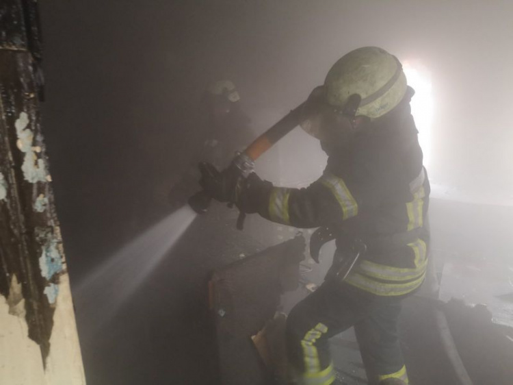 Житель Покровска погиб при пожаре в доме соседей