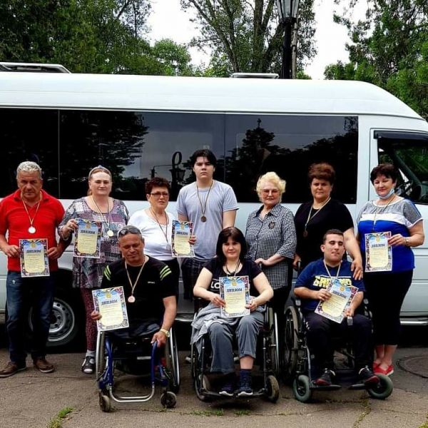 Спортсмени з інвалідністю з Покровської ОТГ взяли участь в обласних змаганнях