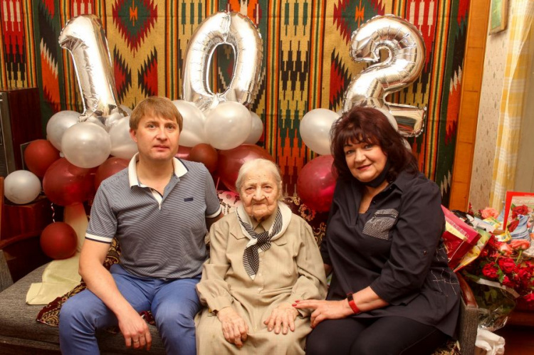 Найстарша мешканка Мирнограда святкує 102-річчя