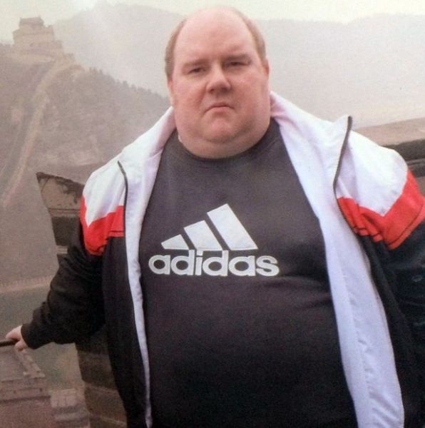 Британец похудел на 95 кг - не мог подняться на Великую китайскую стену