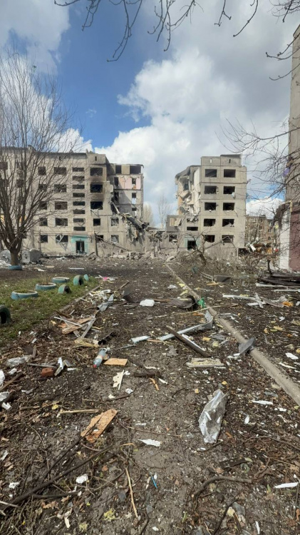 Фото Покровська від 10 квітня 2025 року показав Денис Христов