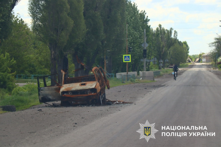 Покровськ у травні 2025 показала поліція Донеччини