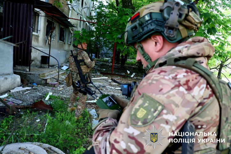 Покровськ у травні 2025 показала поліція Донеччини