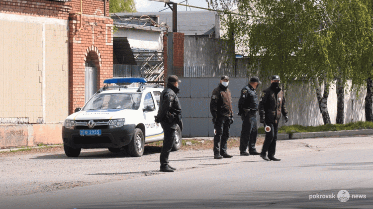 Полиция области проводит отработку в Покровске