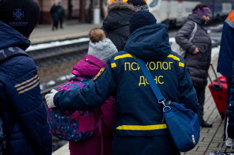 На Тернопільщину прибув ще один евакуаційний потяг з Донецької області
