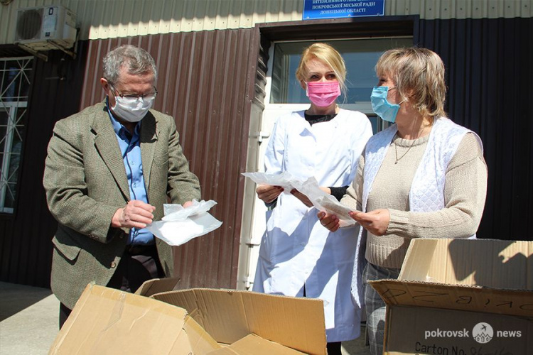 «Донецксталь» и предприятия-партнеры обеспечили медиков средствами индивидуальной защиты