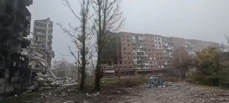 Фото Покровська наприкінці 2025 року