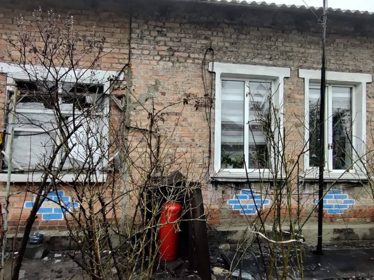 У Новогродівській МВА показали фото наслідків учорашнього обстрілу