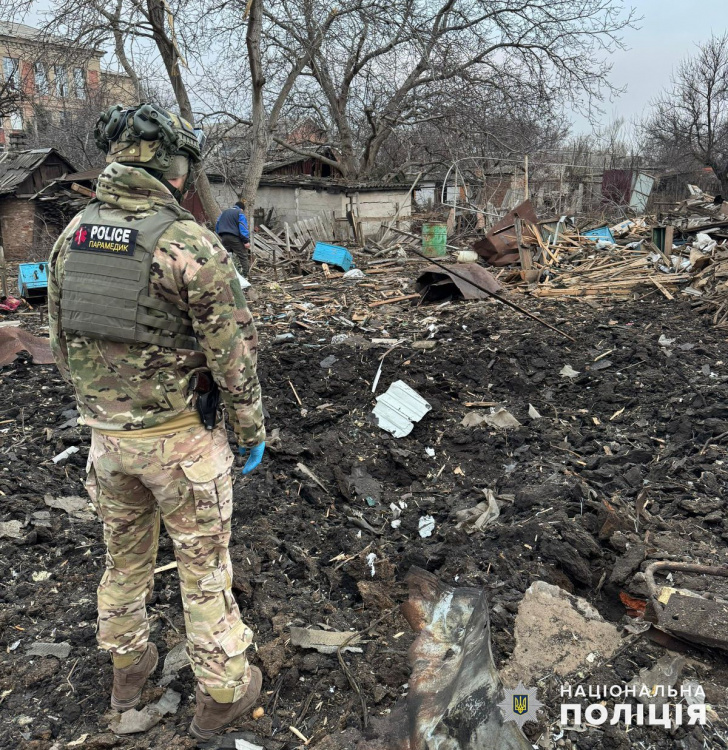 Про наслідки російських обстрілів Донеччини за добу повідомила поліція