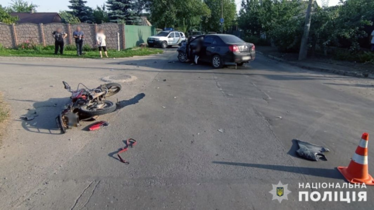 ДТП у Покровську: постраждав неповнолітній хлопець