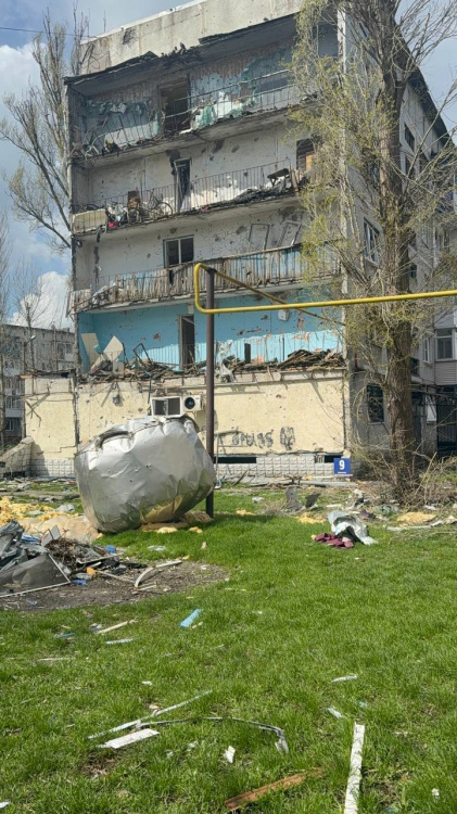 Фото Покровська від 10 квітня 2025 року показав Денис Христов
