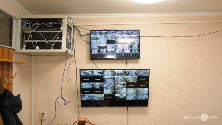 В Покровске устанавливают дополнительные камеры видеонаблюдения