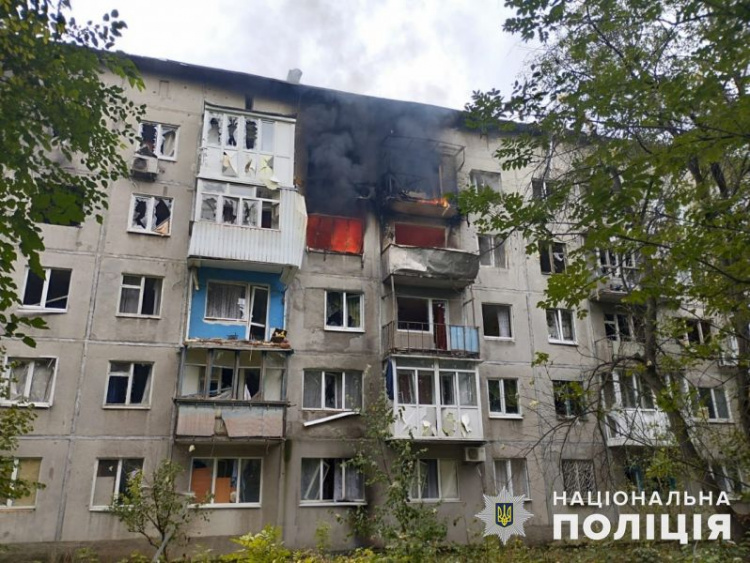 Поліцейські Донеччини зафіксували 13 руйнувань в житловому секторі внаслідок російських обстрілів