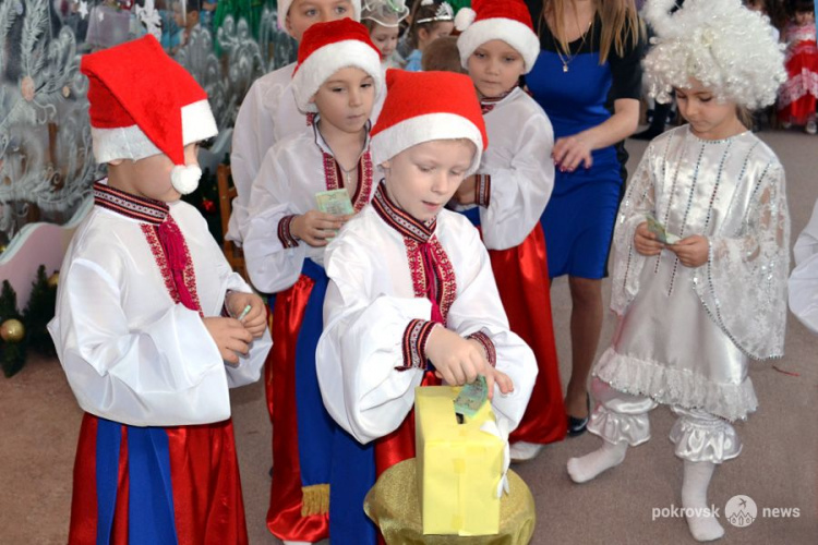 В детском саду «Голубок» в рамках акции «Ангел надежды» состоялся благотворительный утренник