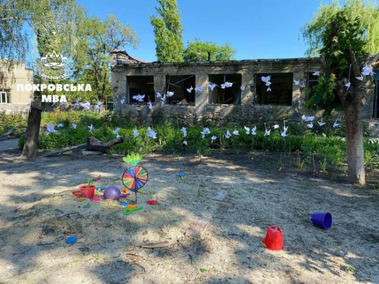 У Покровській ТГ вшанували пам’ять дітей, які загинули внаслідок збройної агресії рф проти України (додано відео)