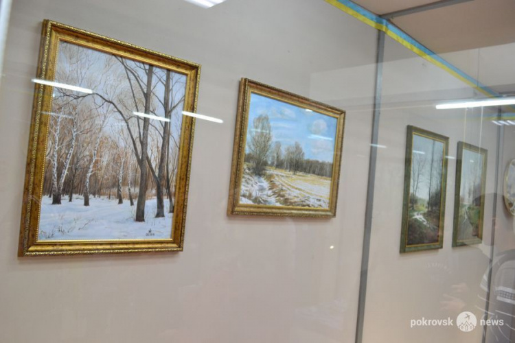 В Покровске открылась благотворительная выставка Константина Маломанюка
