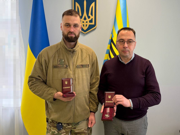 Сергій Добряк відзначив військових, які боронять Покровський напрямок