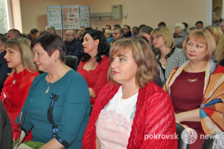 Коллектив покровского автопредприятия «Укрстрой» принимал поздравления с профессиональным праздником