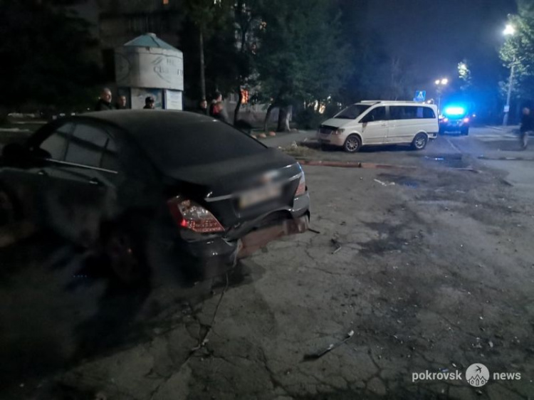 В Покровске произошло ДТП с пострадавшими